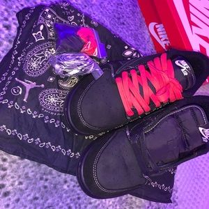 TS x Air Jordan 1 Low OG “Black Phantom”